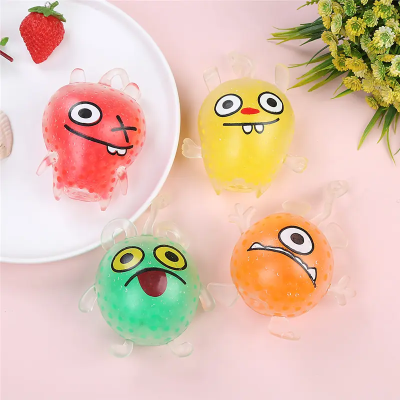 Animal set with different expression stress relief toys