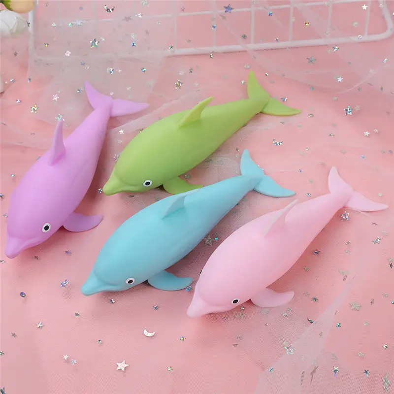 Dolphin with PVA squeeze stretchy toys