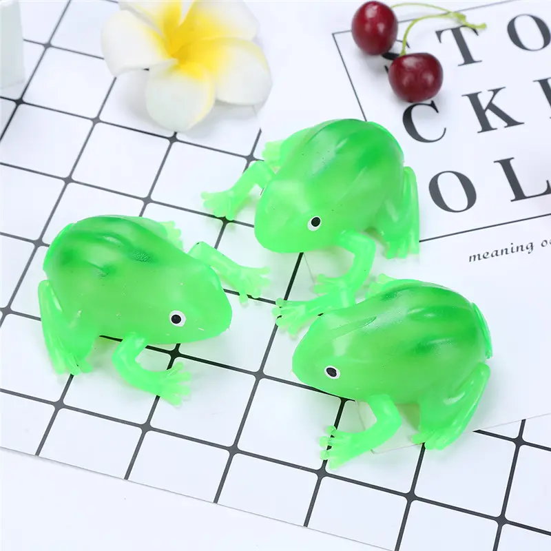 Egg frog fidget squeeze toys